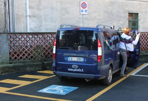Parcheggio disabili